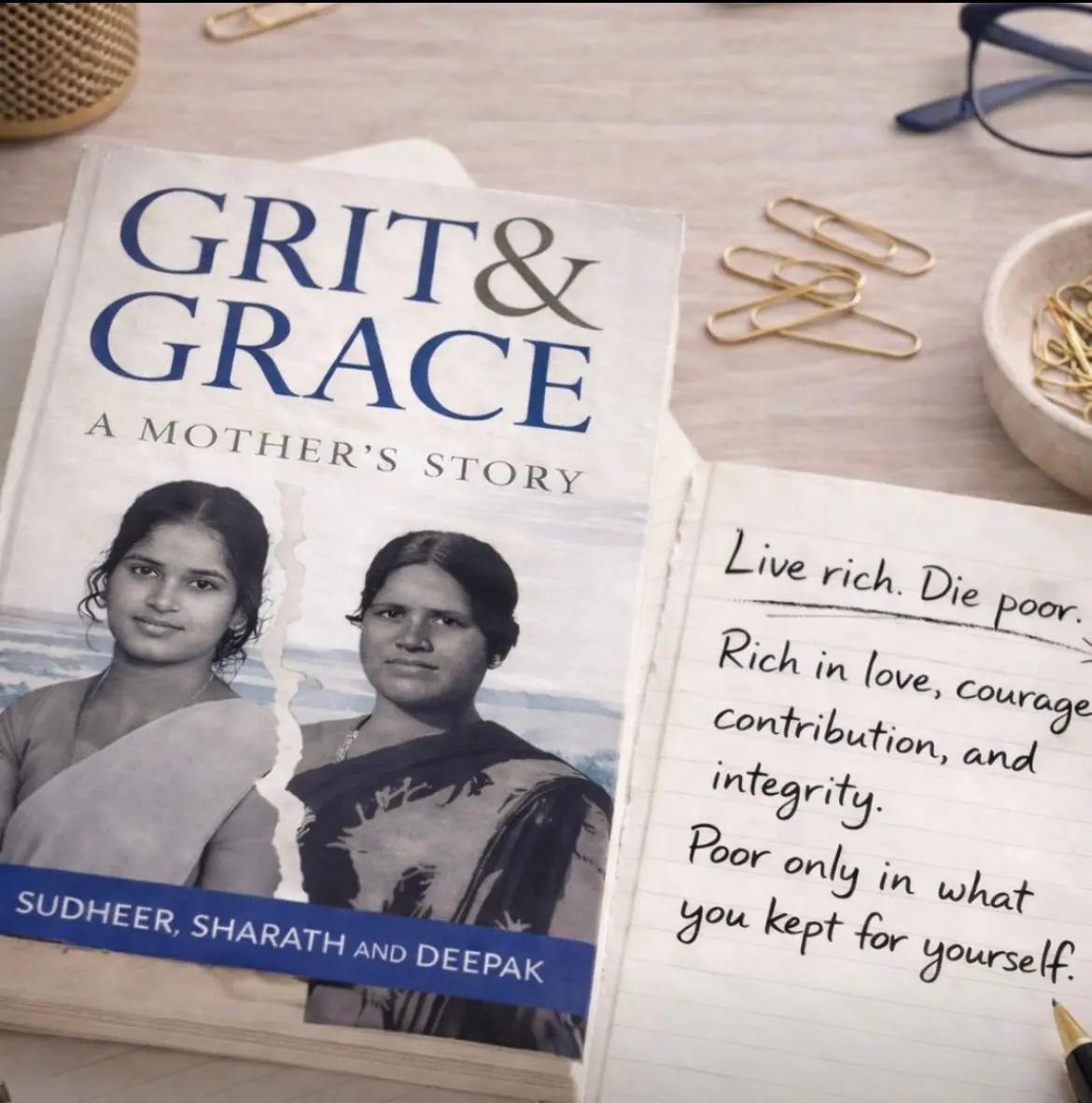 Grit & Grace book launch, moment 5